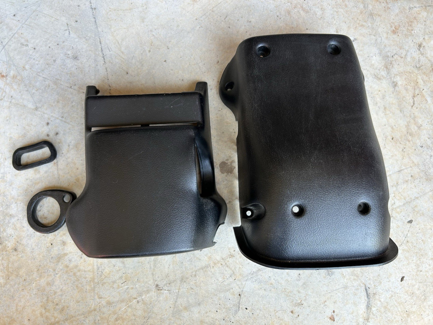 89-94 Nissan 240sx Steering Column Upper & Lower Clamshell Covers S13- GOOD Cond