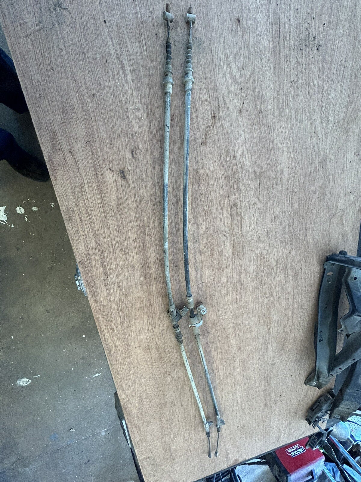 89-94 Nissan 240sx S13 OEM Ebrake Cables Pair Left/Right Emergency Brake Cable