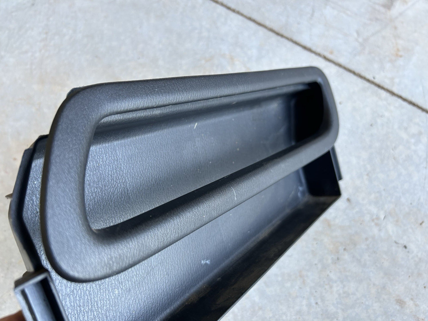 95-98 Nissan 240sx Right Door Panel Pocket Rear Cover S14 Black Trim RH