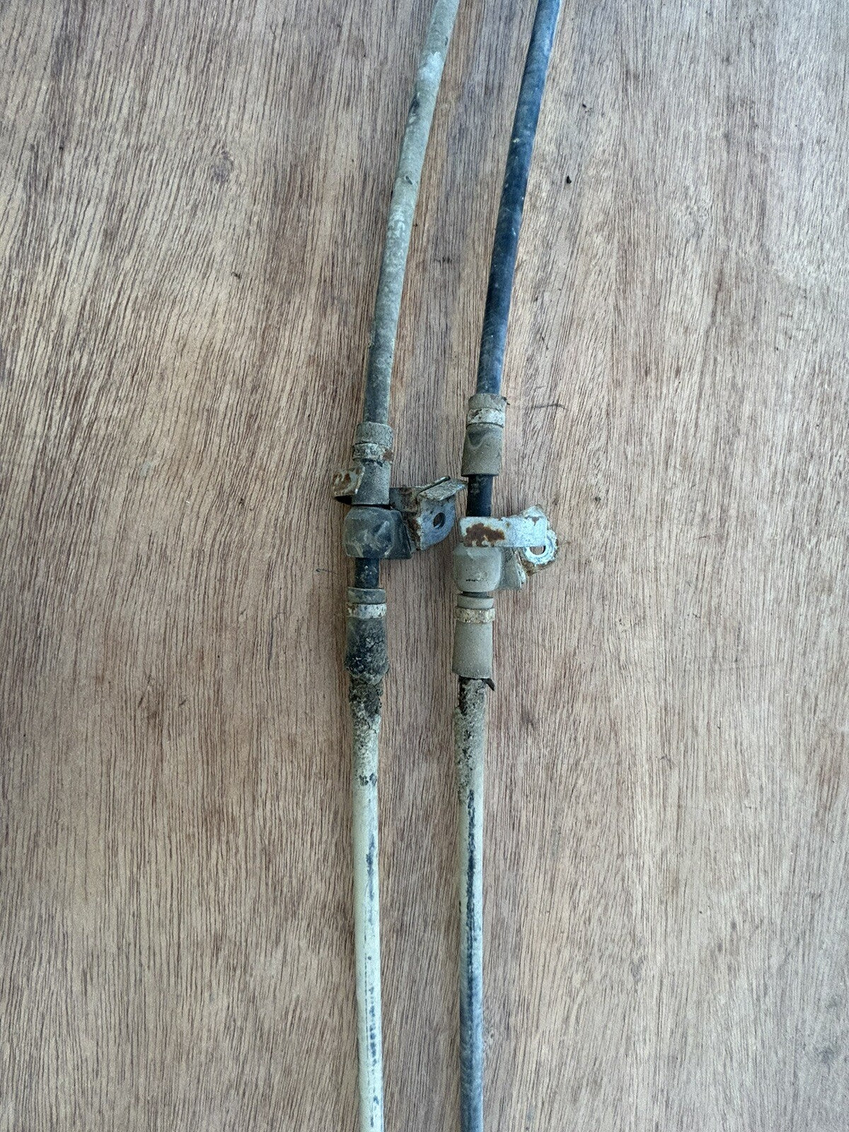 89-94 Nissan 240sx S13 OEM Ebrake Cables Pair Left/Right Emergency Brake Cable