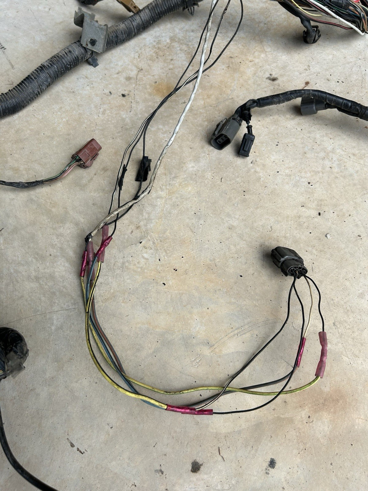 91-93 Nissan 240SX S13 KA24DE Engine Wiring Harness 2401153F00 DOHC OEM