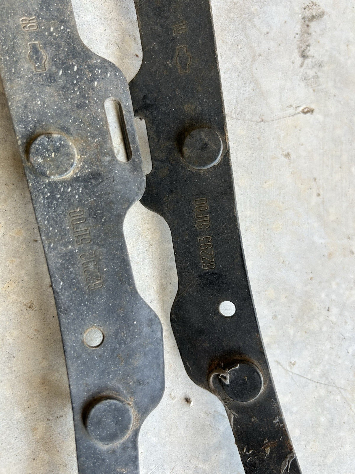 91-94 Nissan 240sx S13 Front DOHC Bumper Mount Bracket Retainer Set OEM LH RH
