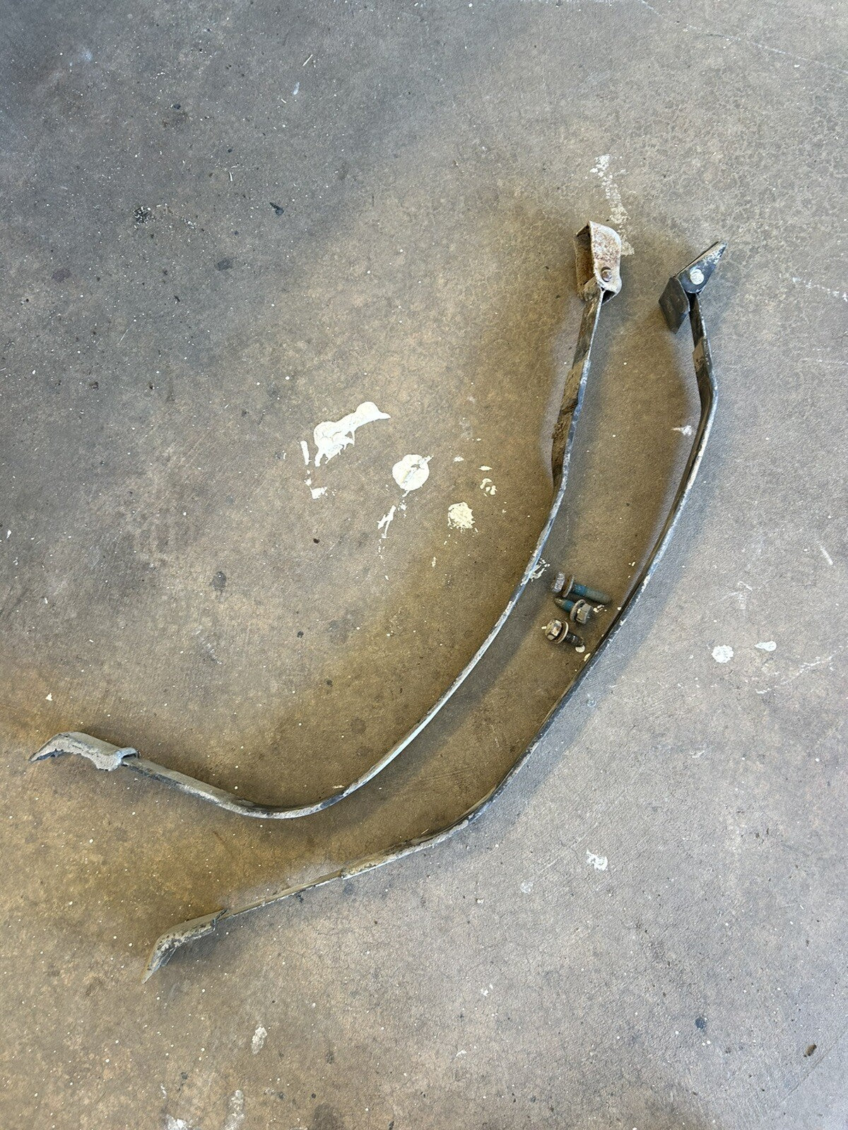 89-94 Nissan 240sx Fuel Tank Straps S13 Gas Brackets Mounts