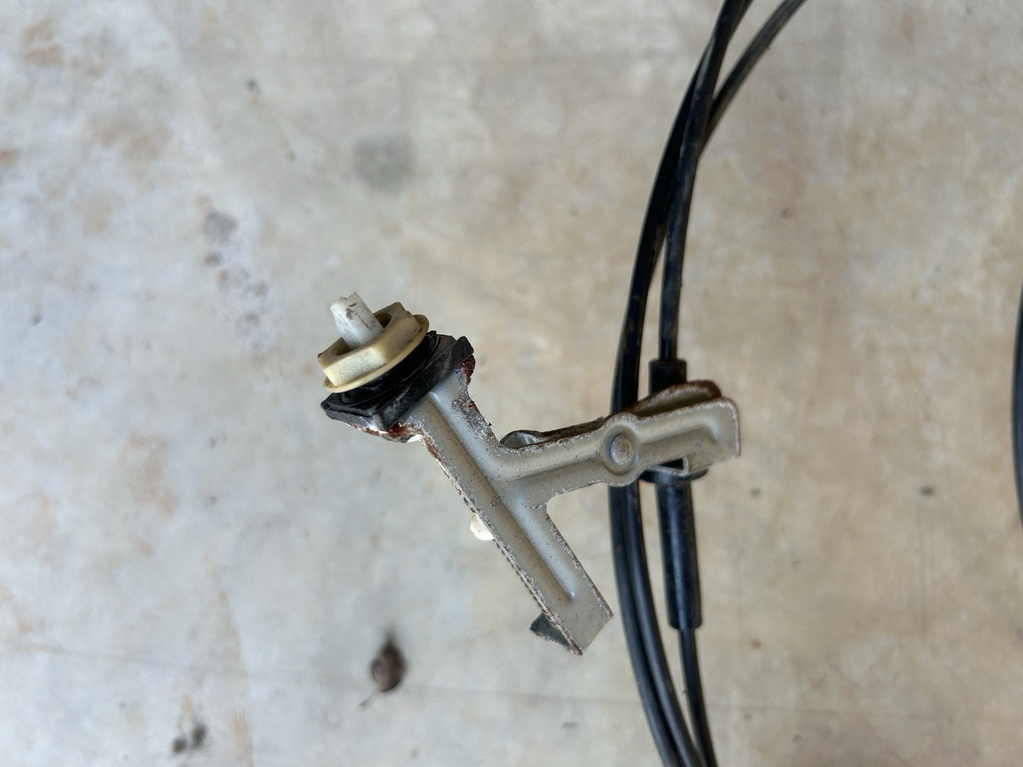89-94 NISSAN 240SX S13 COUPE Trunk and Fuel Gas Lid Door Release cable OEM
