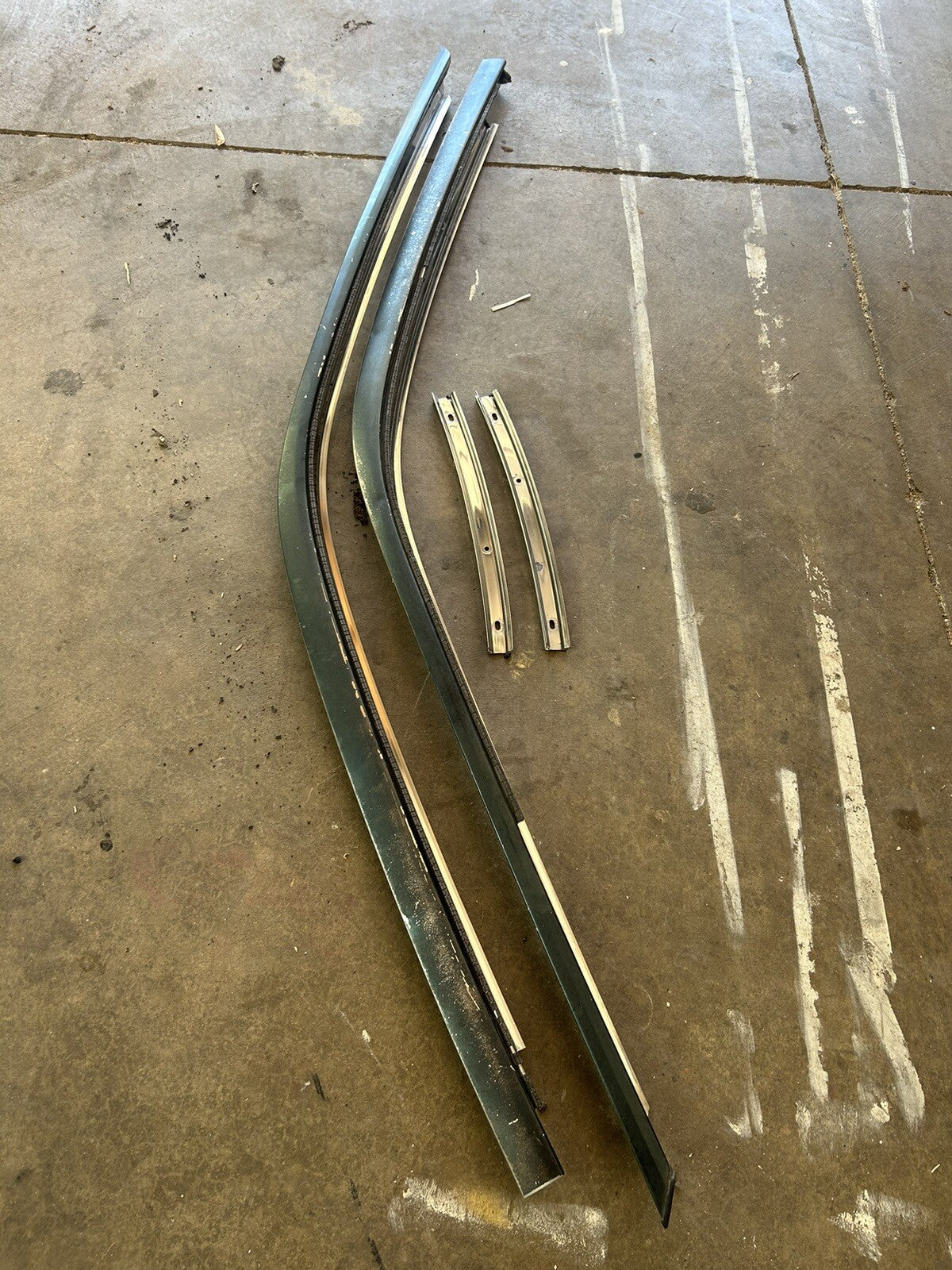 1989-1994 Nissan 240sx S13 OEM Hatch Outer A Pillar Trims LH & RH Sides