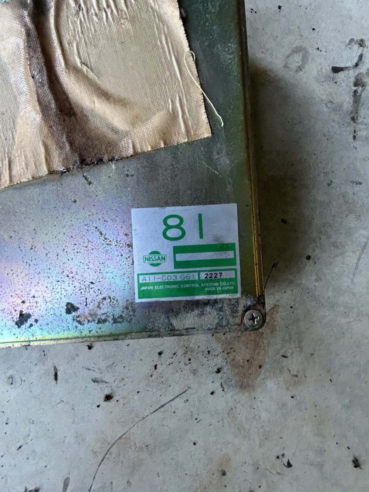 91-94 Engine Computer ECU ECM Automatic S13 240sx A11-C03 G61 KA24DE DOHC