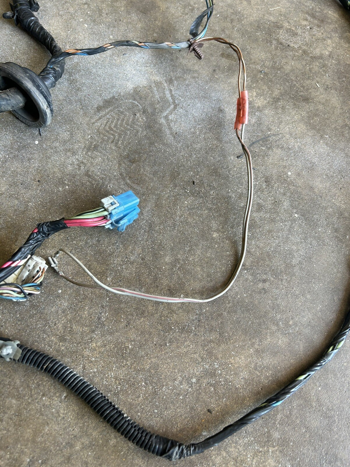 1989-1994 Nissan 240sx S13 Passenger Right Side Door Wiring Harness Power Window
