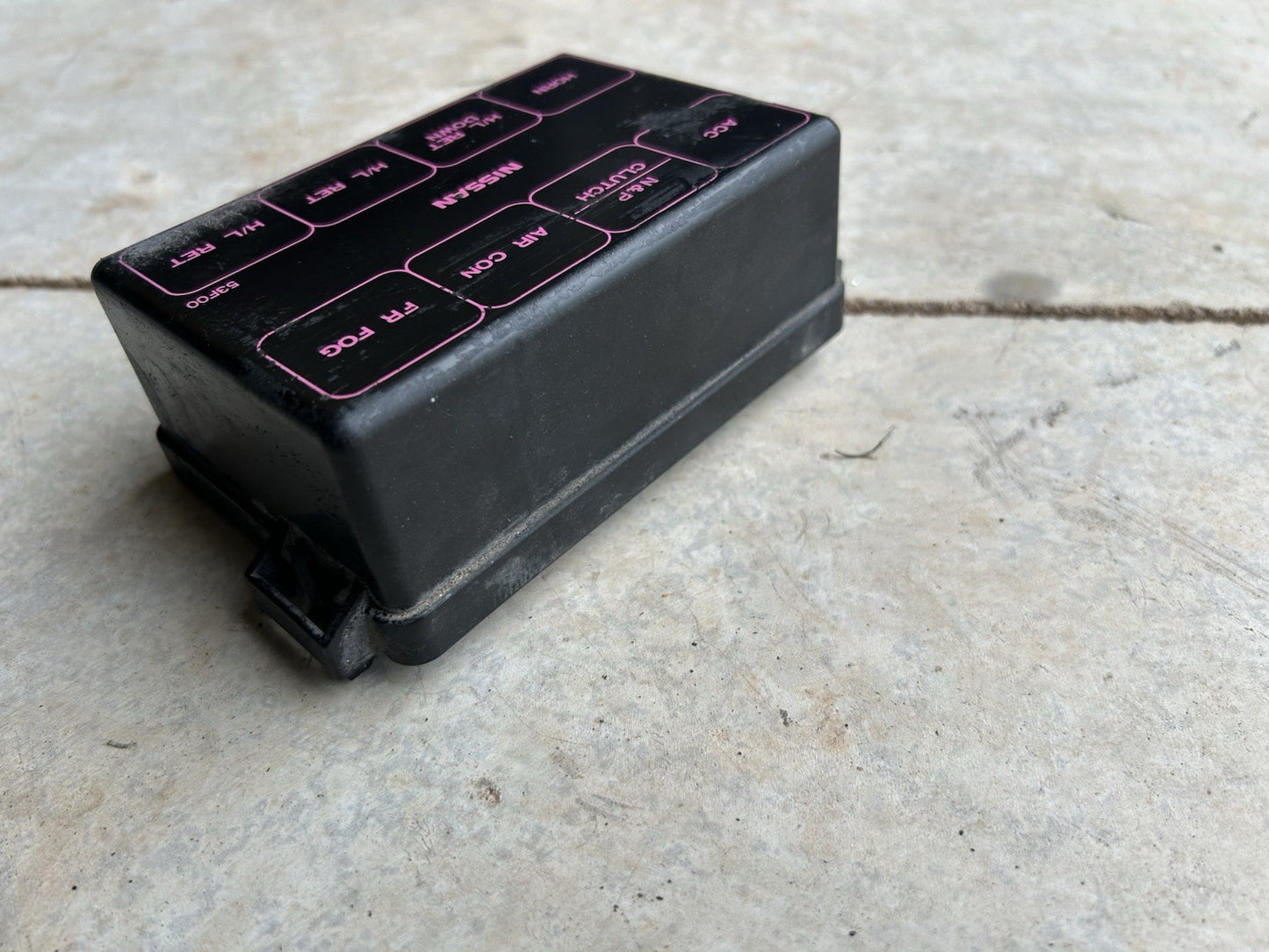 89-94 Nissan 240sx S13 OEM Engine Bay Fuse Box Cover Lid used