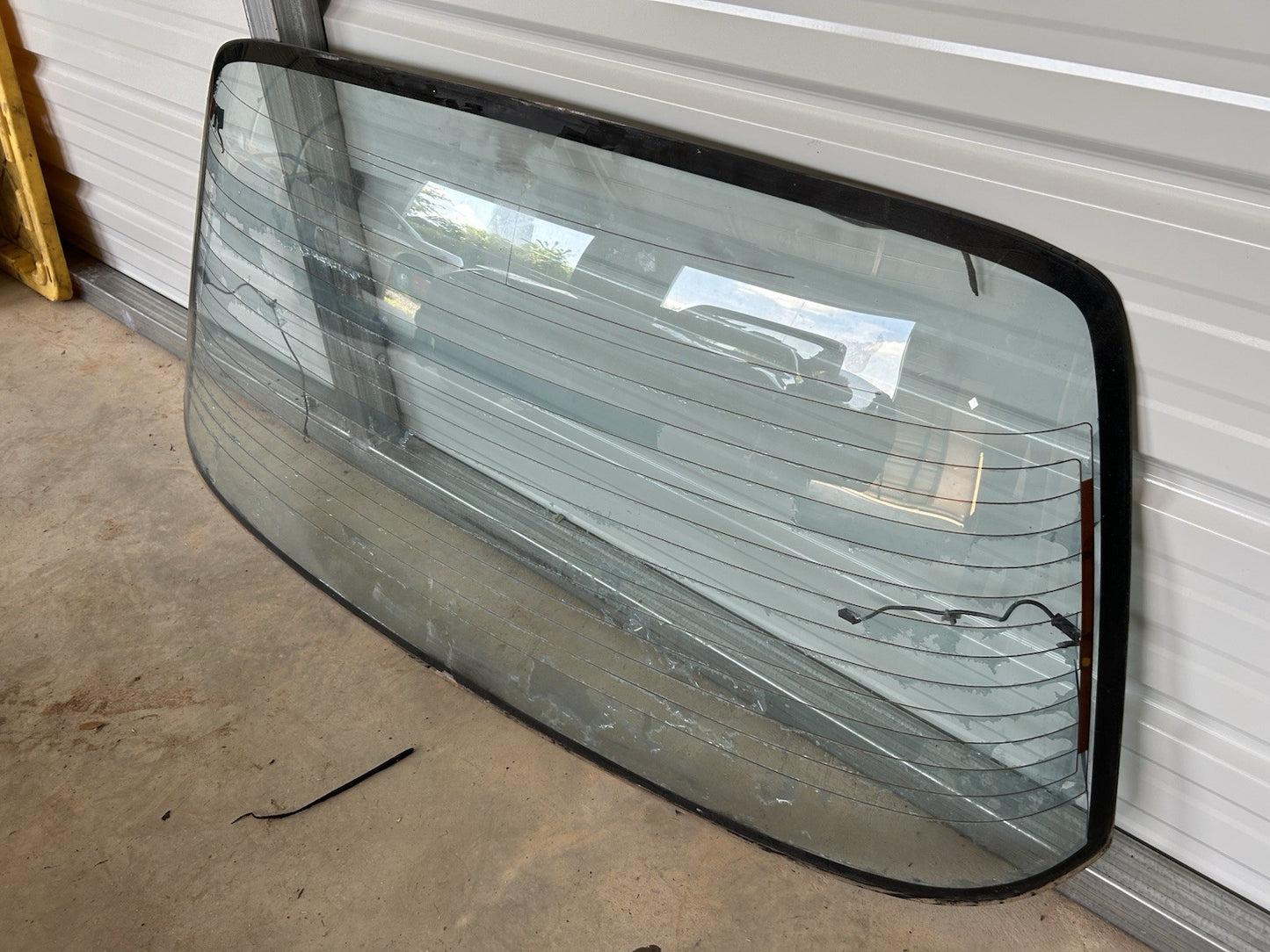 89-93 Nissan 240sx S13 Coupe Rear Windshield Glass OEM Defrost Silvia