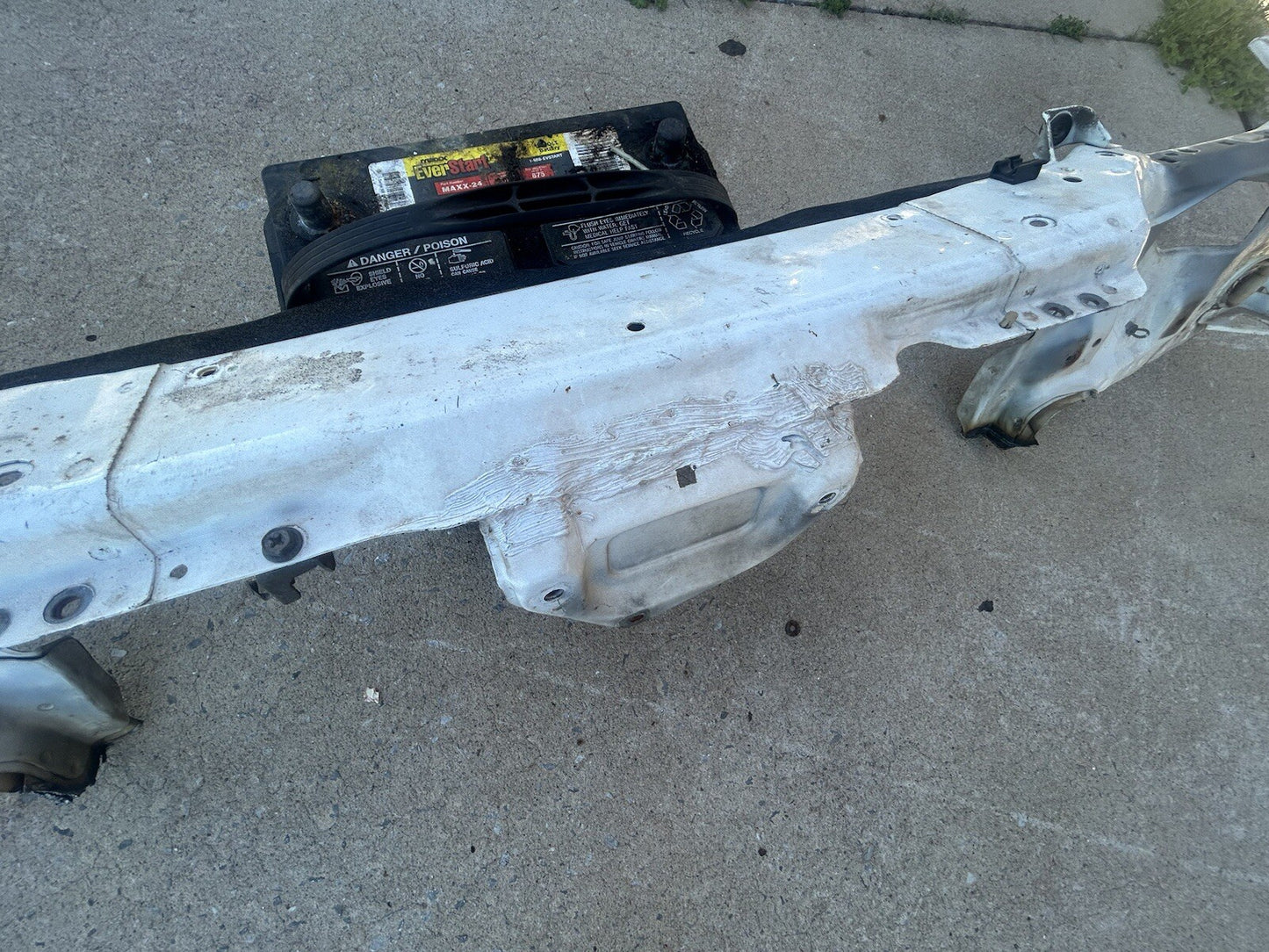 1989-1994 Nissan 240SX S13 OEM Front Radiator Support Metal Cut Replace Core