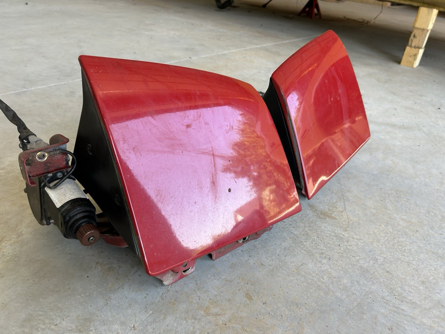 89-94 Nissan 240sx Right & Left Side Pop Up Headlight & Motor S13 SET OEM