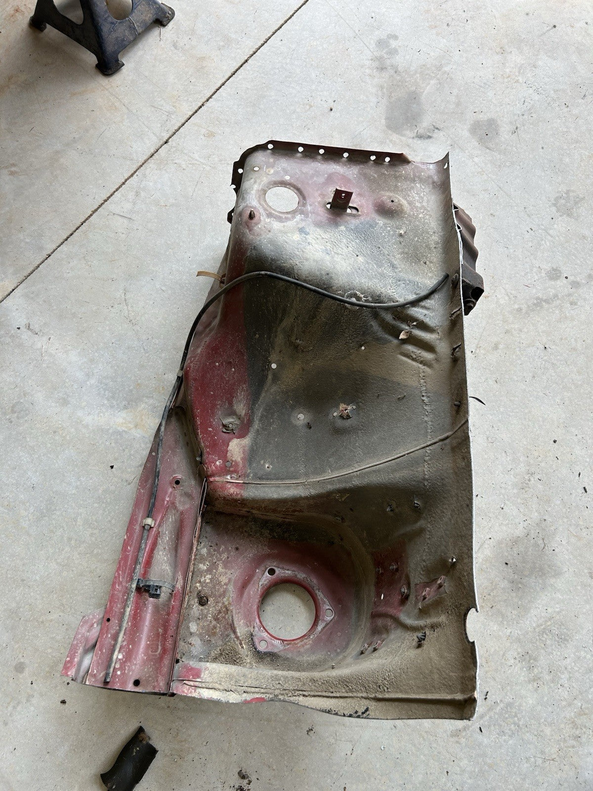 89-94 Nissan 240sx S13 Right Front Clip Cut Hood Ledge Strut Tower Fender metal
