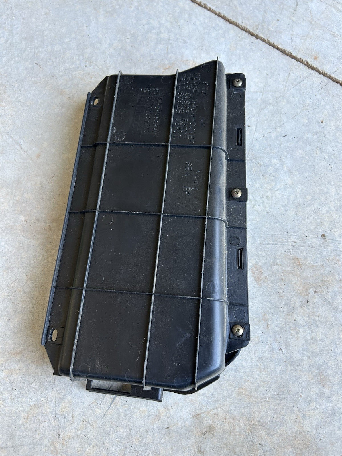95-98 Nissan 240sx Door Panel Pocket Rear Cover S14 Black Trim SET LH RH BOTH