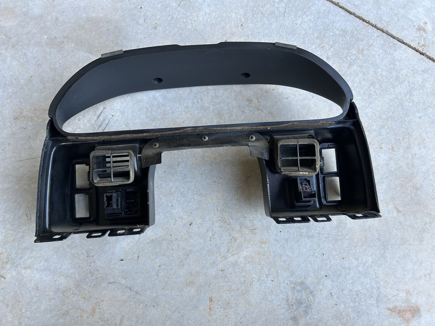 1989-1994 Nissan 240sx S13 OEM Instrument Gauge Cluster Dash Trim Bezel Surround