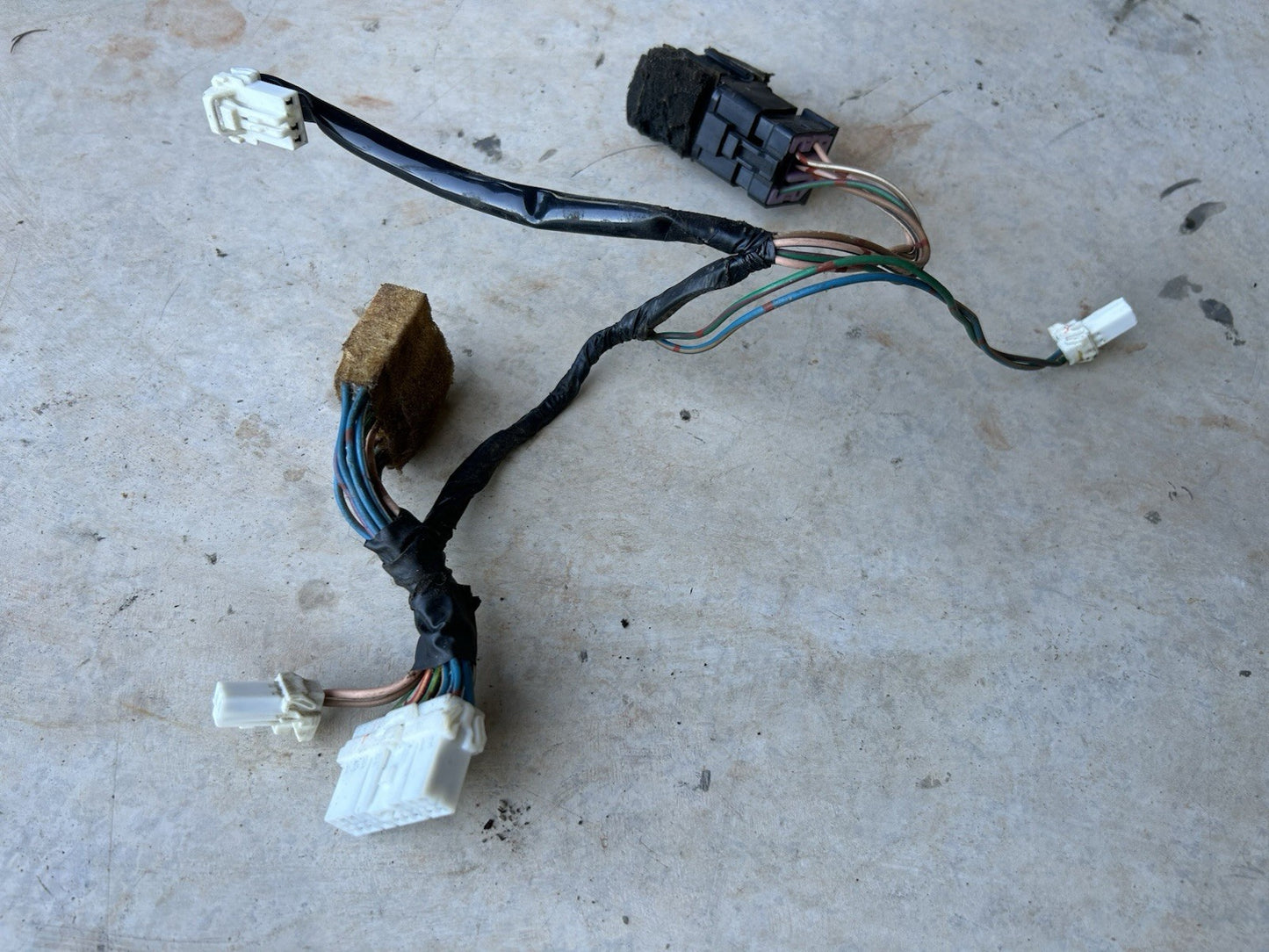 91-94 Nissan 240SX S13 OEM Clinate Control Wire Harness Sub Harness W/ Relay