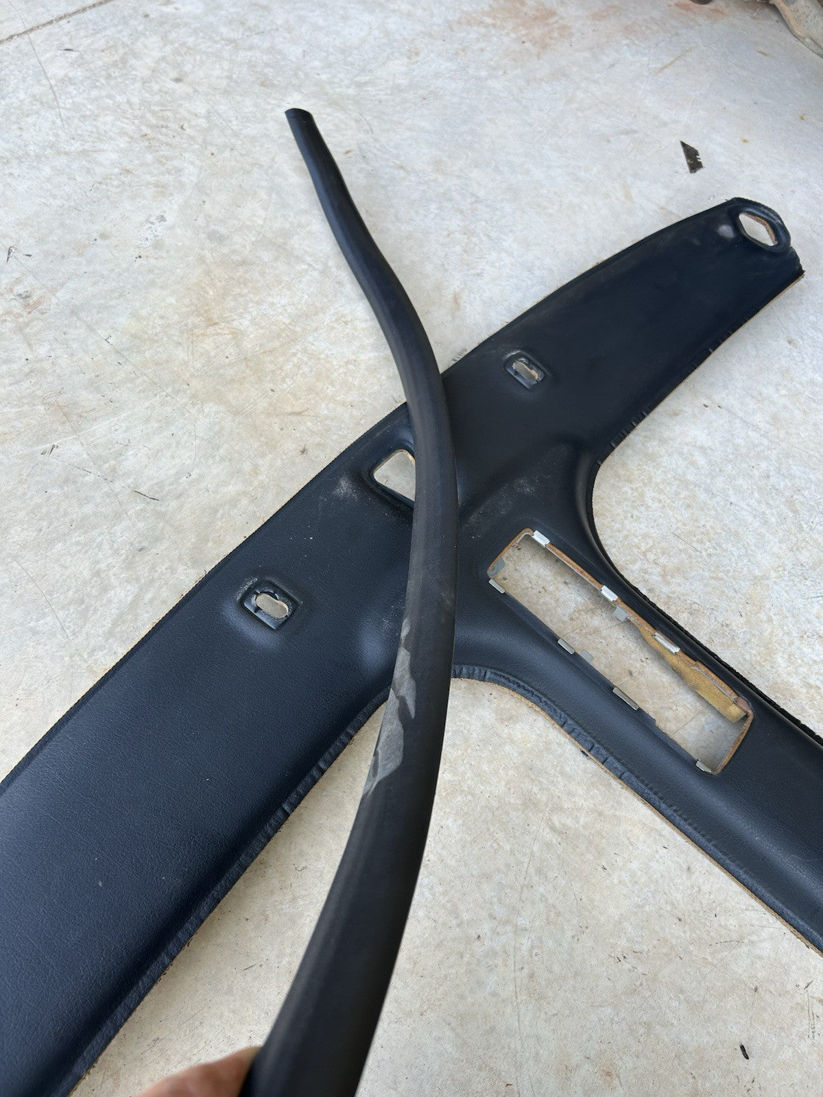90-96 Nissan 300zx Z32 2+0 Headliner Interior T-Top Panel Black OEM 2 Seater