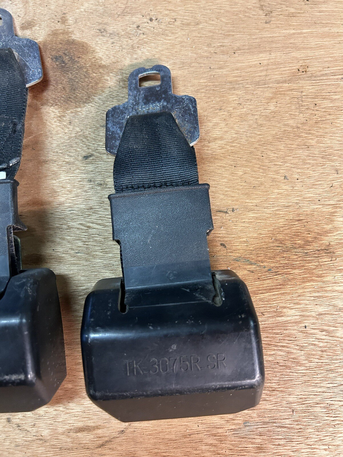 89-94 Nissan 240sx S13 Rear Shoulder Seat Belt Retractor OEM Seatbelt Set HATCH