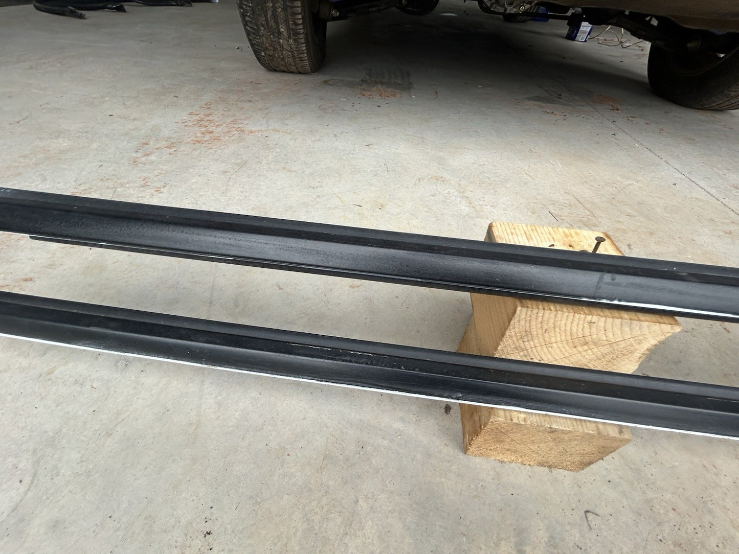 89-93 Nissan 240sx S13 OEM Upper Door Belt Molding Trim Right & Left Door Trim