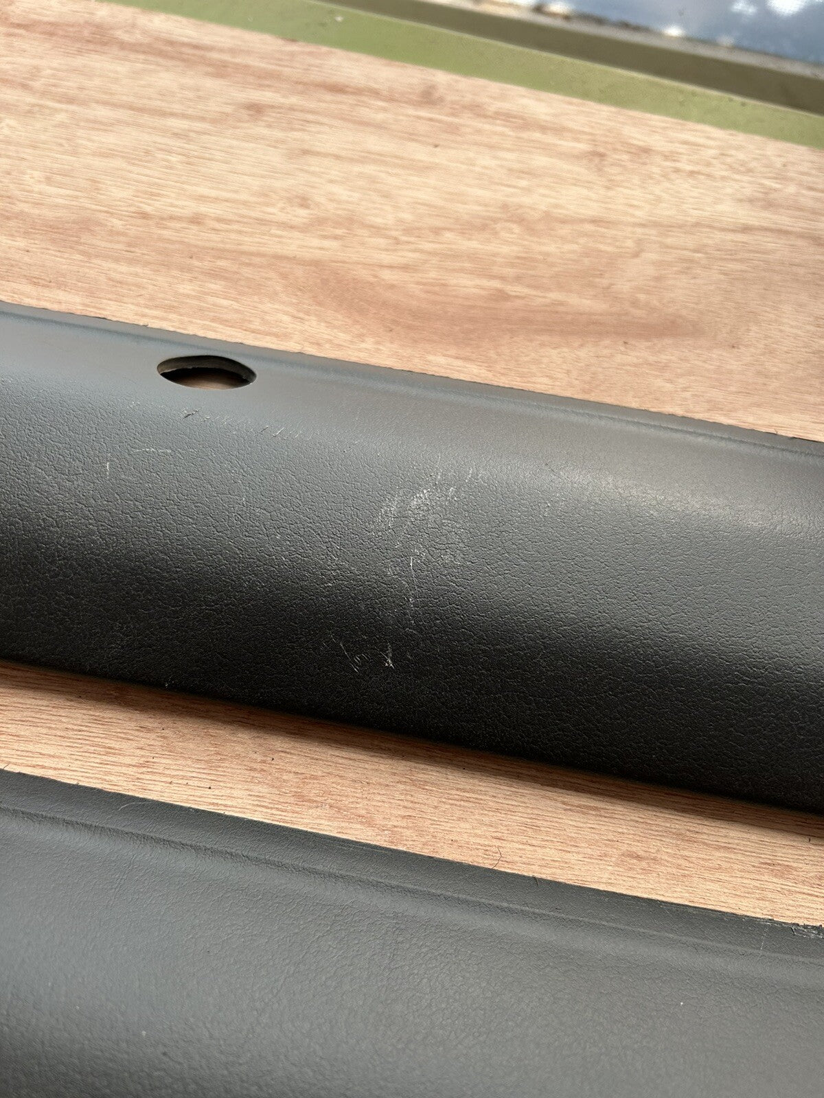 89-93 Nissan S13 240sx Left & Right Rear C Pillar Panel Interior Cover Black OEM