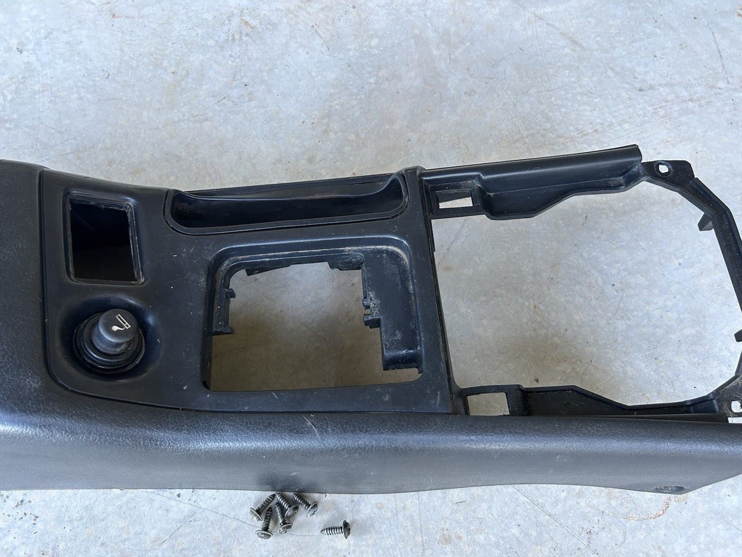 89-94 LHD S13 Nissan 240sx Black Interior Center Console S13 Charcoal OEM