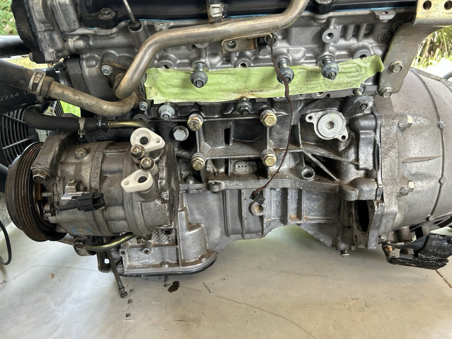 2003-2005 350Z 3.5L V6 ENGINE 6 SPEED TRANSMISSION VQ35DE TO S13 240SX SWAP KIT