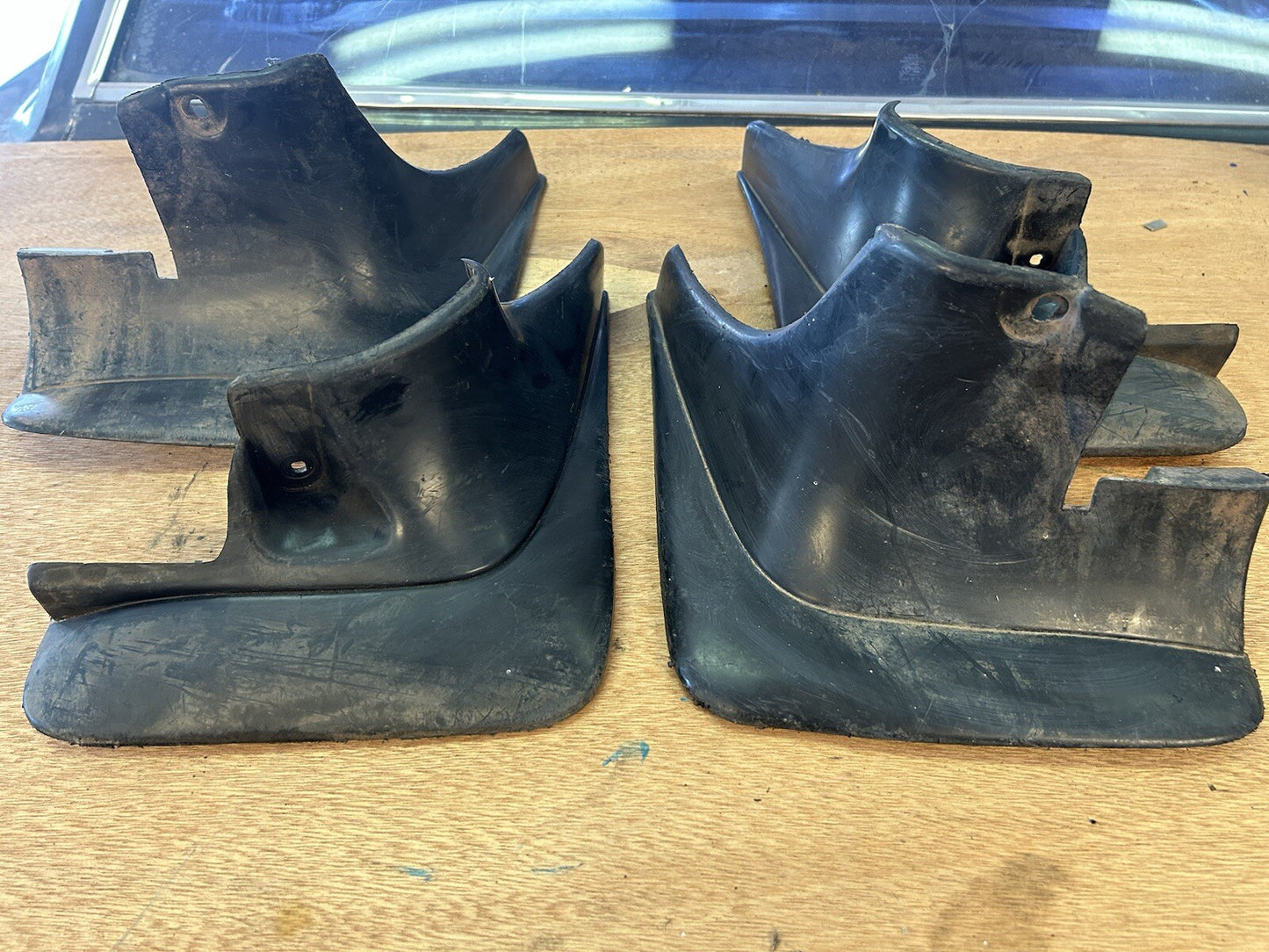 OEM S13 240SX Nissan Hatchback 180sx Front & Rear mud flaps - Good Condition!