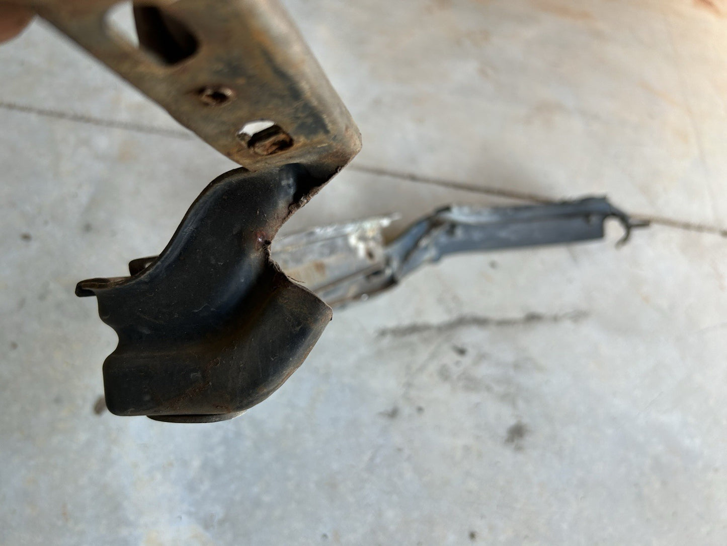 91-94 Nissan 240sx S13 OEM Front Bumper Mount Brackets RH RIGHT Sharknose