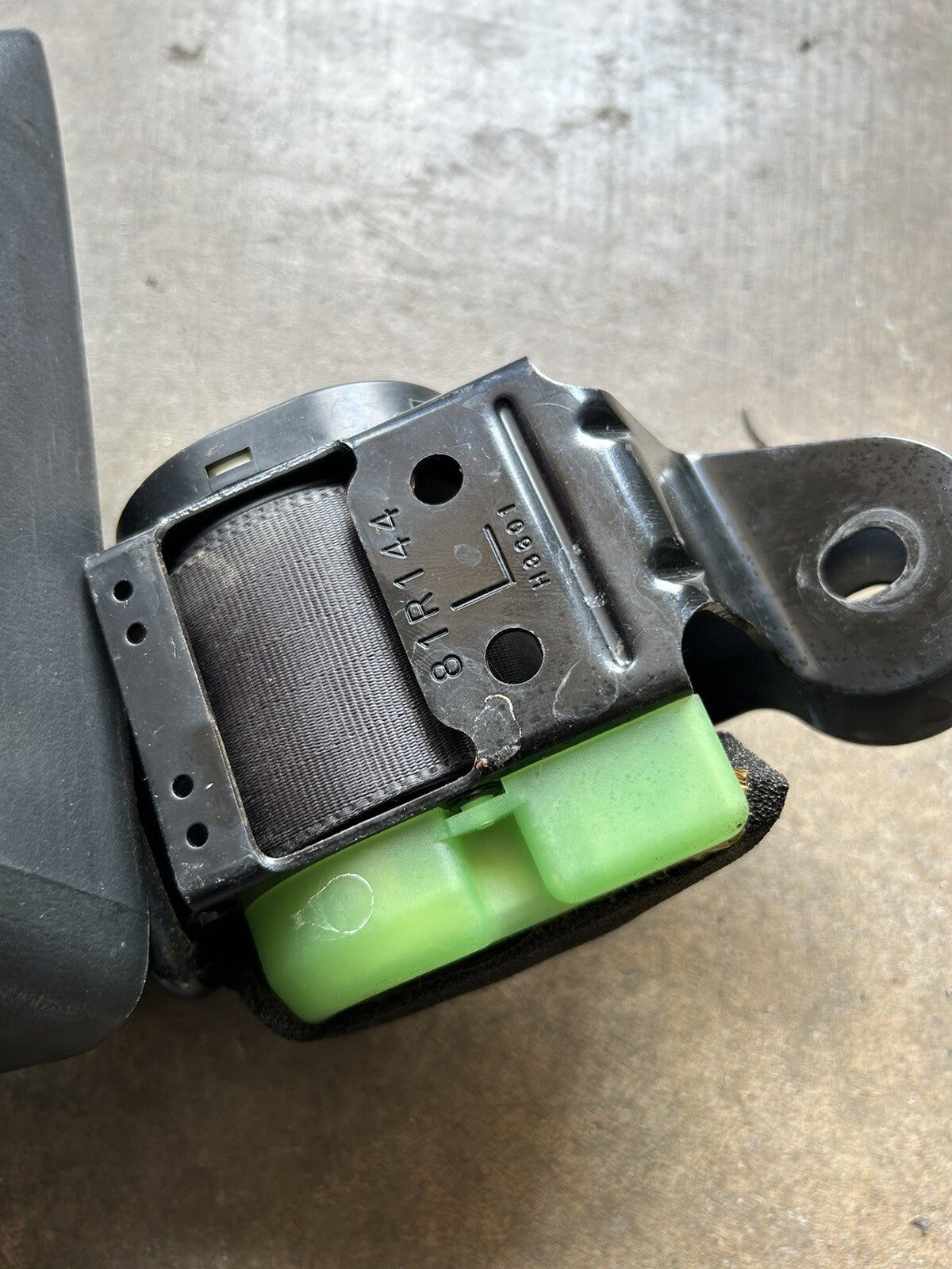 1991-1994 Nissan 240SX KA24DE S13 Driver Left Rear Seat Belt Retractor