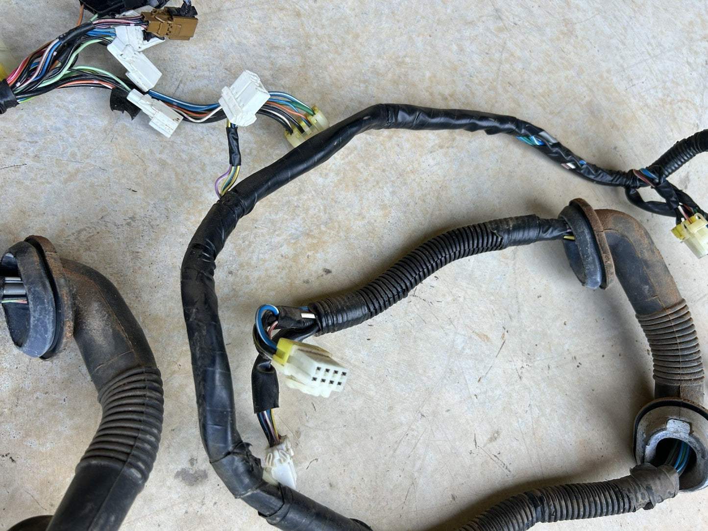90-96 BOSE Nissan 300ZX Z32 2+0 Driver Left Pass Right Door Wire Harness SET