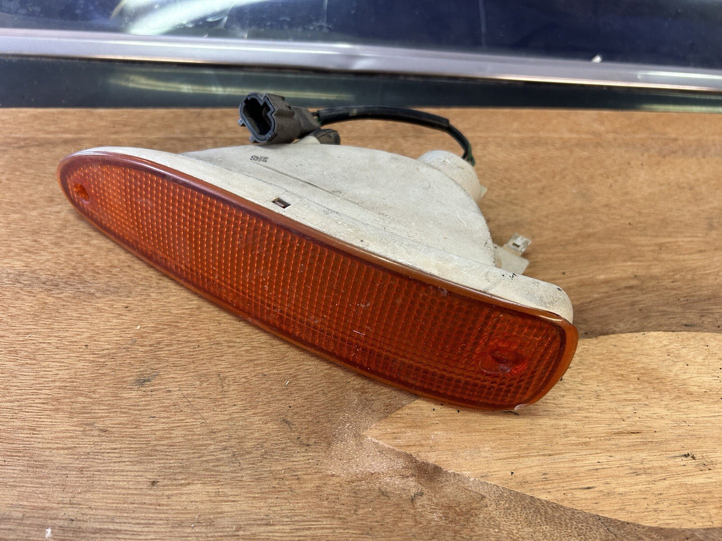 91-93 Nissan 240sx S13 RH & LH Side Front Bumper Blinker Housing OEM SET