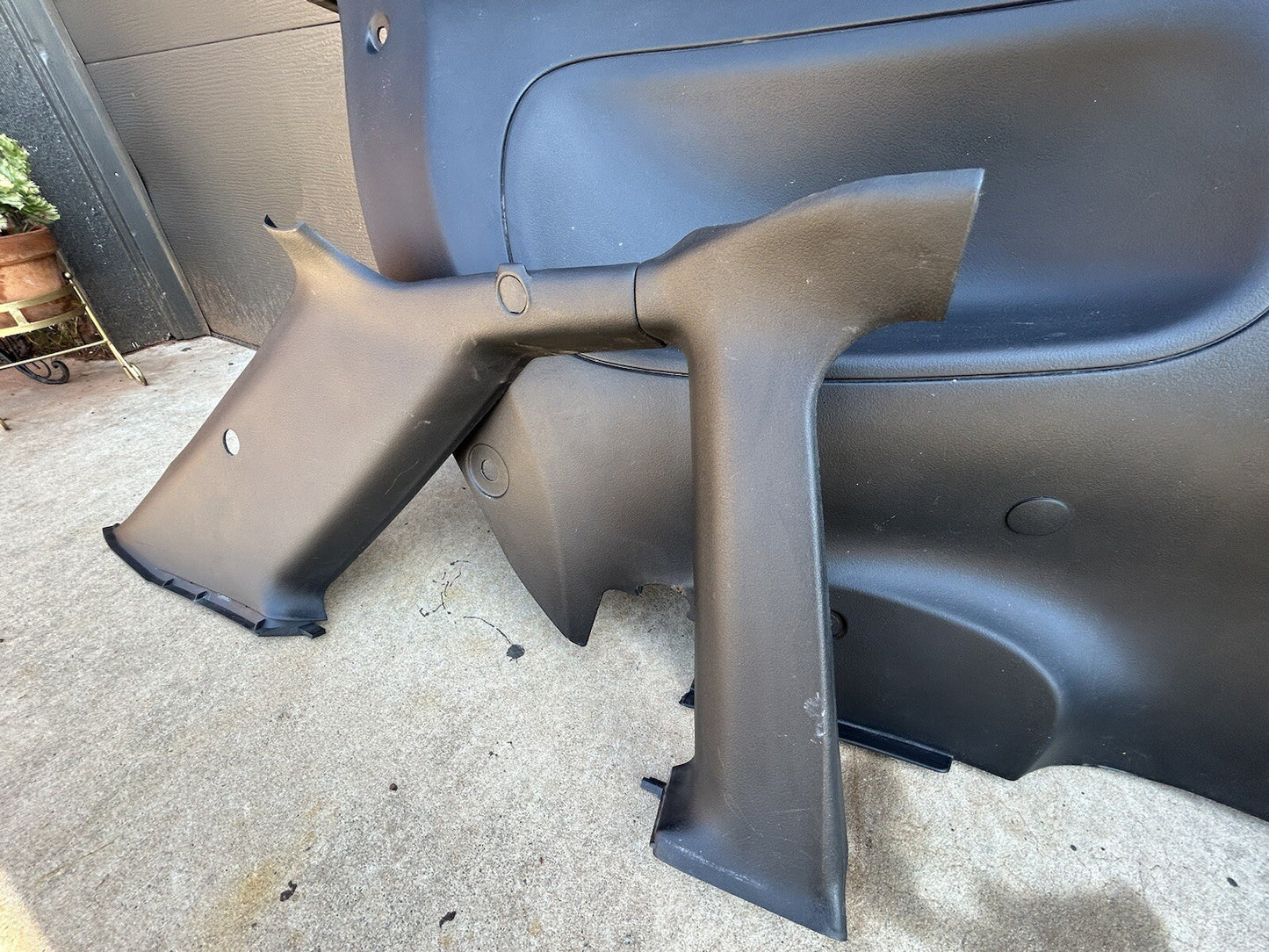 89-93 Nissan 240sx COUPE Rear Seat Side Panels Interior Quarter Cover SET S13