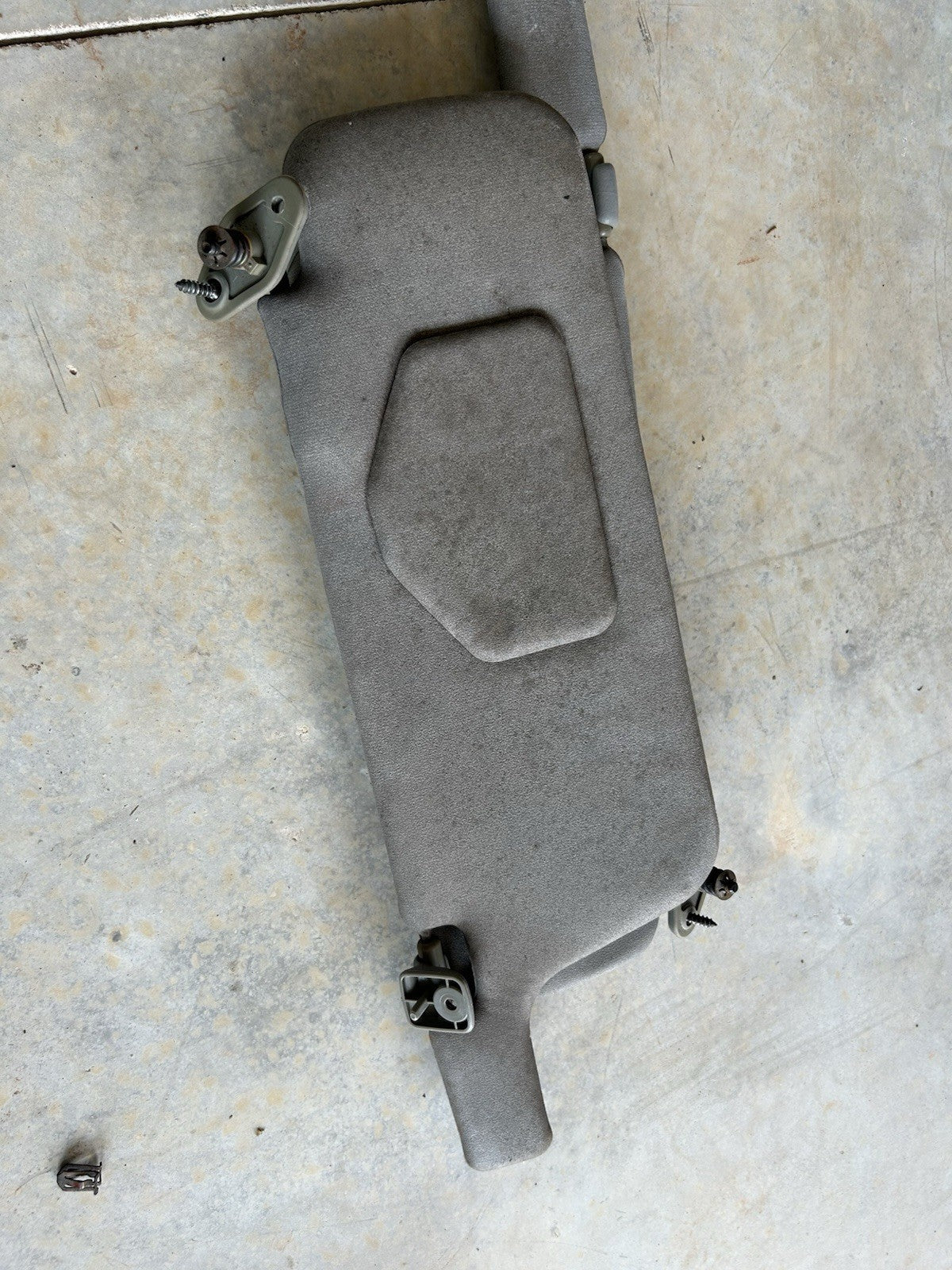 89-94 Nissan 240SX S13 Sunvisors PAIR Genuine - Need Work OEM