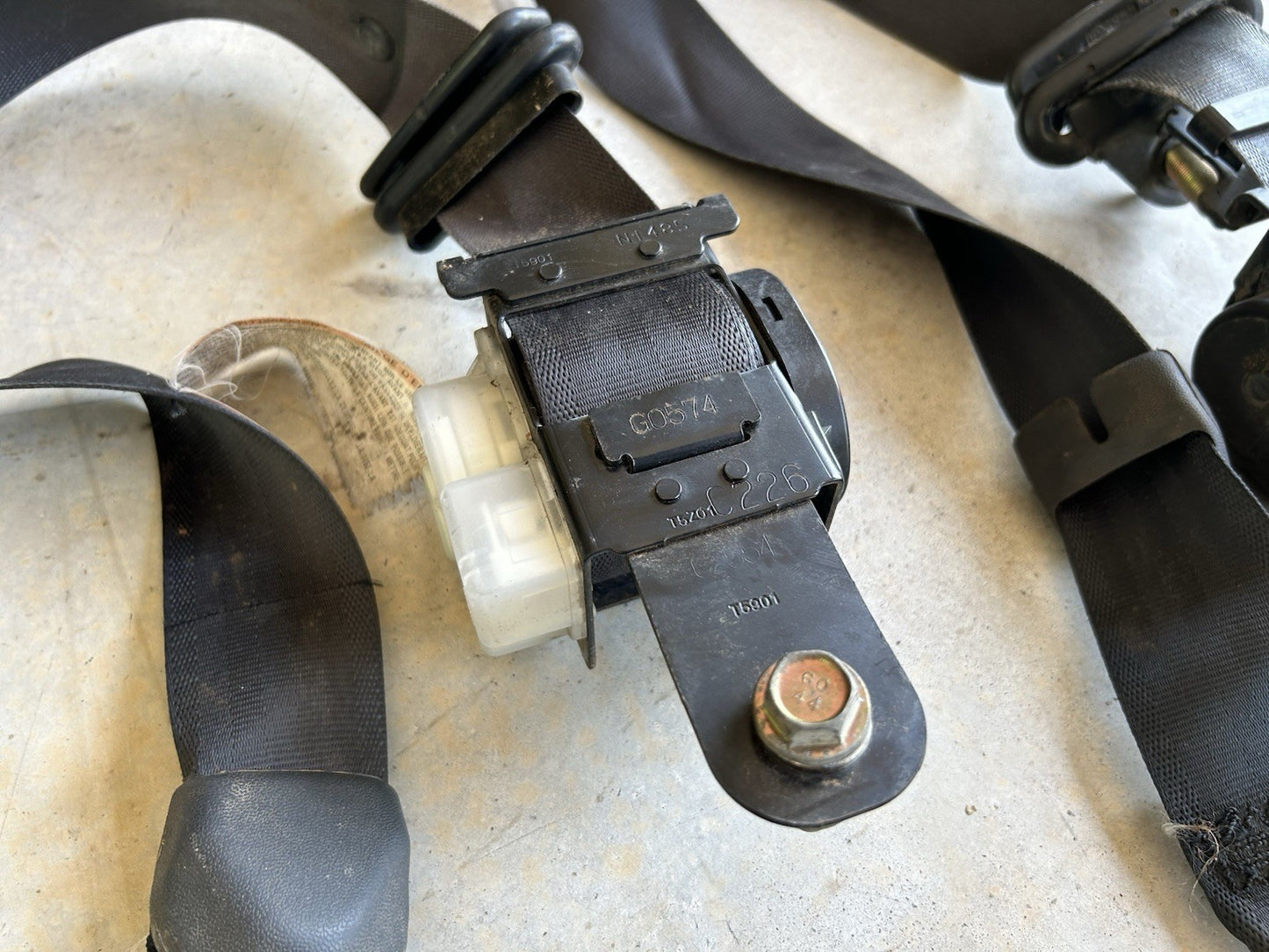 95-96 Nissan 240SX S14 OEM Front Seat Belts LH & RH