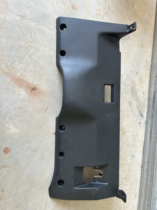 1989-1994 Nissan 240SX S13 Under Steering Column Trim Knee Panel Black OEM