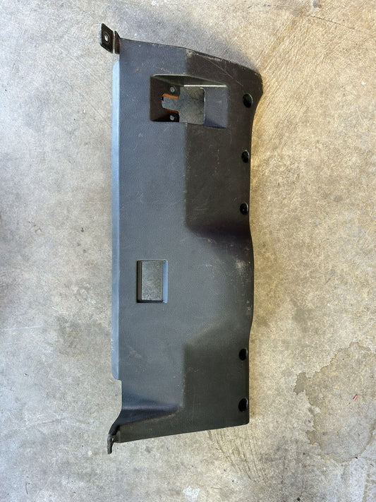 89-94 Nissan 240sx S13 Lower Dash Cover Knee Panel Black LHD OEM Used