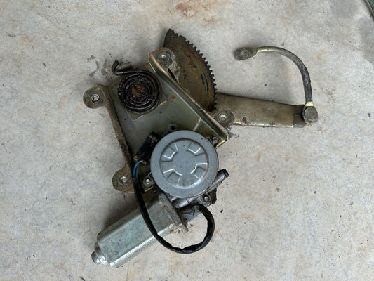 92-94 Nissan 240sx Convertible RIGHT Rear Quarter Window Motor Drivers RH TESTED