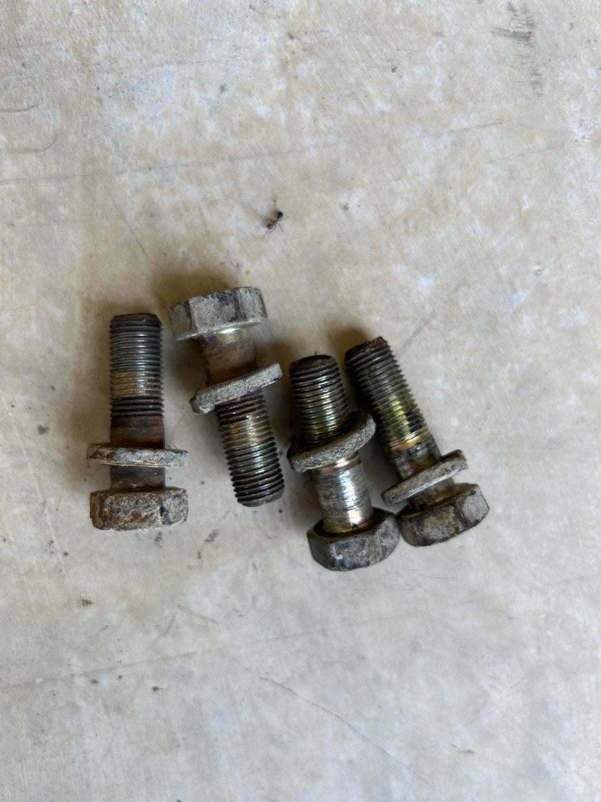 1989-1994 Nissan 240SX S13 OEM Front Brake Caliper Hardware Bolts Bracket Bolts