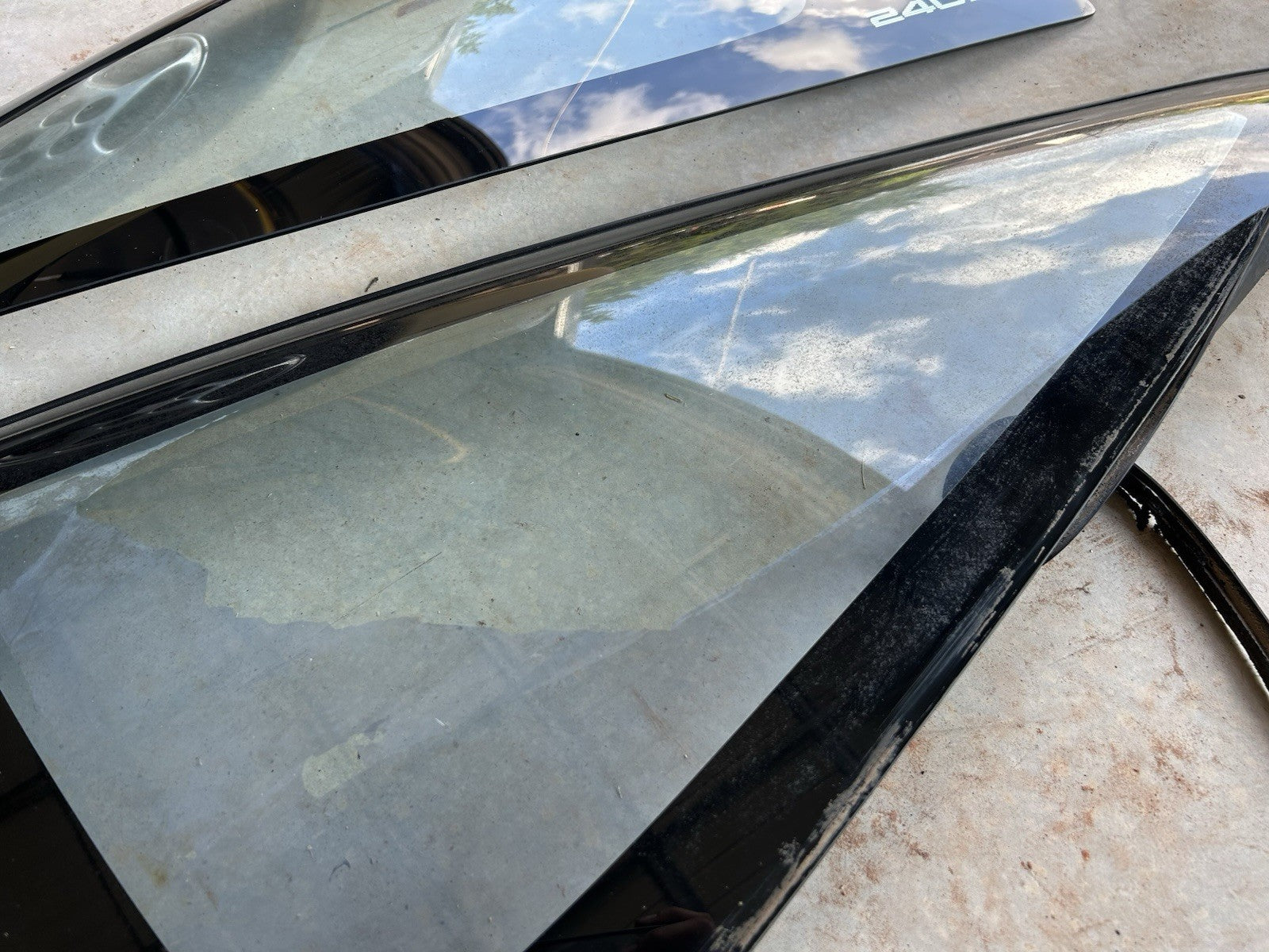 89-93 Nissan 240sx S13 FTBK Driver Left & Pass Right Rear Quarter Windows Glass