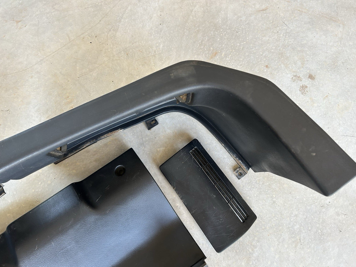 90-96 Nissan 300zx Z32 2+0 OEM Black Interior Rear Hatch Trunk Trim Panels Set