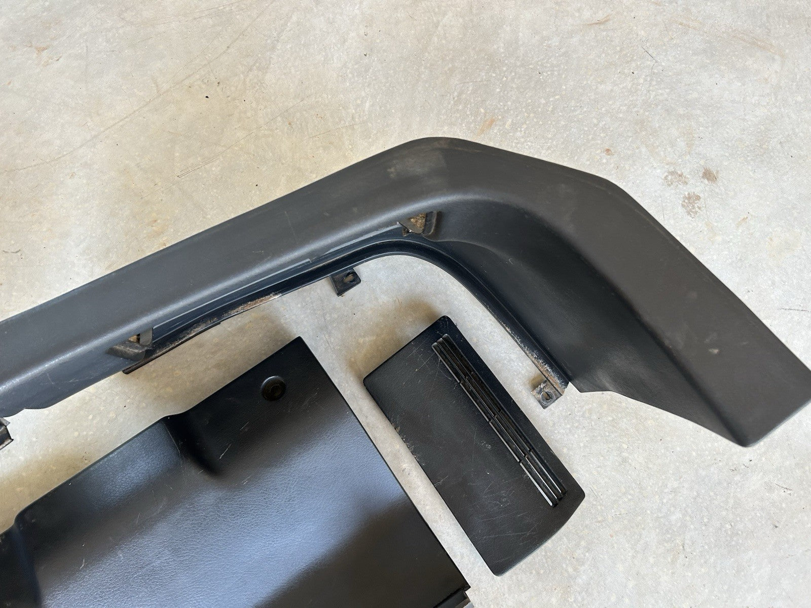 90-96 Nissan 300zx Z32 2+0 OEM Black Interior Rear Hatch Trunk Trim Panels Set