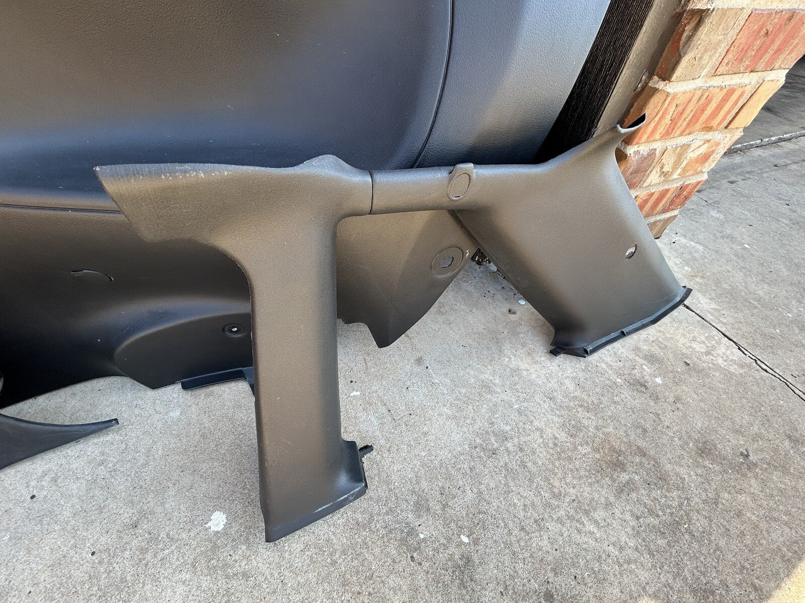 89-93 Nissan 240sx COUPE Rear Seat Side Panels Interior Quarter Cover SET S13 