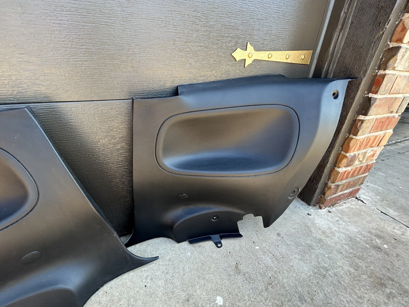 89-93 Nissan 240sx COUPE Rear Seat Side Panels Interior Quarter Cover SET S13 