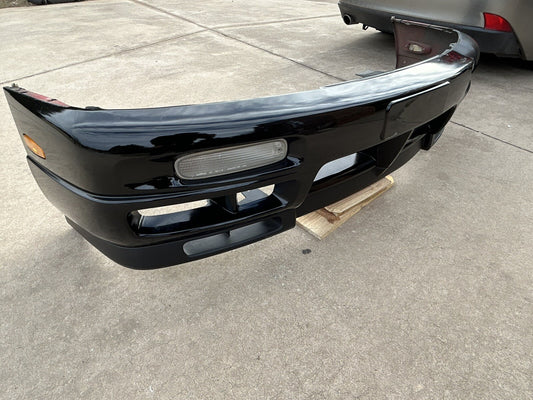 1995-1998 Nissan 240SX S14 OEM Front KOUKI Bumper w/ LIP W/ Lights USDM