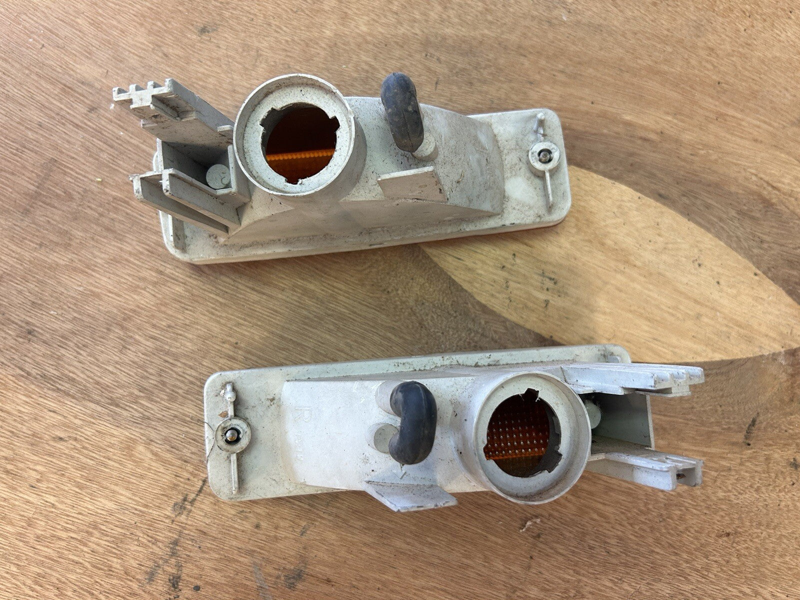 89-90 Nissan 240sx S13 OEM Pignose Front Bumper RH LH Turn Signals Light Silvia