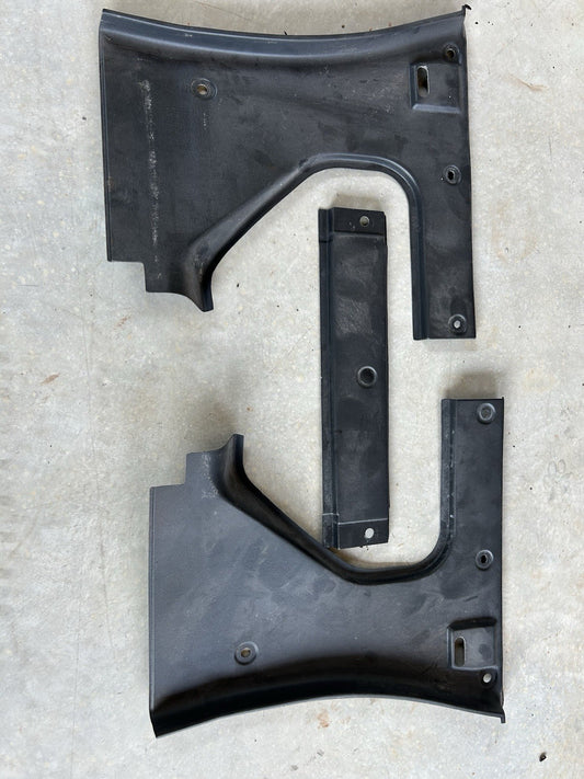 89-94 Nissan 240sx Coupe Right Trunk Opening Trim S13 Rear Seat Plastic Cover
