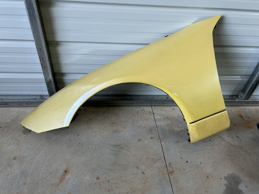 90-96 Nissan 300zx Z32 OEM LH Left Driver Side Front Fender Panel Yellow