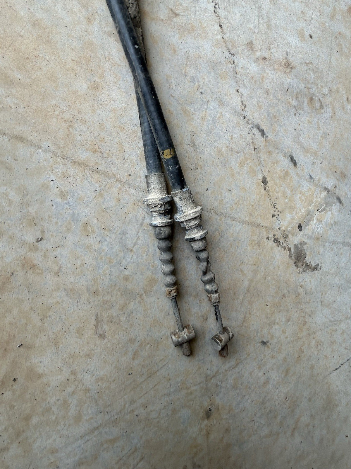 89-94 Nissan 240sx S13 OEM Ebrake Cables Pair Left/Right Emergency Brake Cable