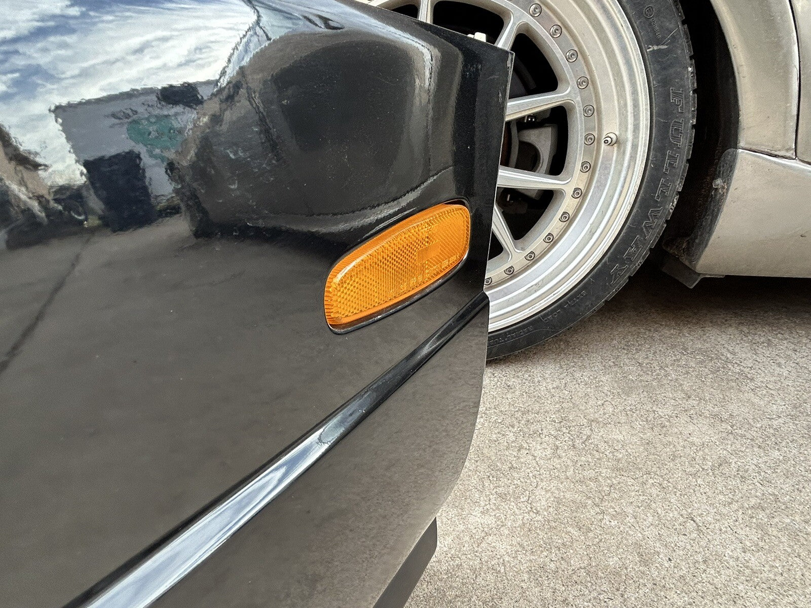 1995-1998 Nissan 240SX S14 OEM Front KOUKI Bumper w/ LIP W/ Lights USDM