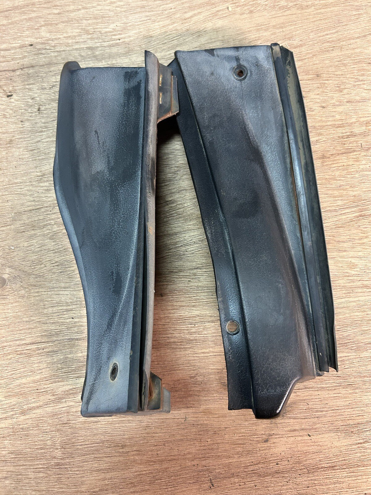 92-94 Nissan 240sx S13 Convertible OEM B Pillar Side Panel Trim PAIR L&R
