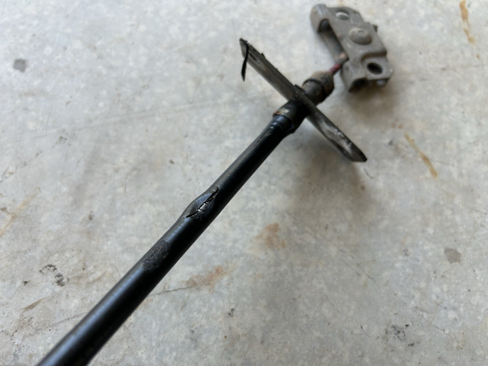 90-96 Nissan 300ZX Z32 Black Emergency Brake Pull Handle Oem E-brake E Brake